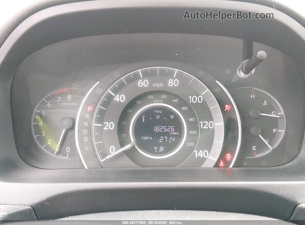 2HKRM3H74GH519094 2016 HONDA CR-V Gray უკანა სავარძლების ხედი
