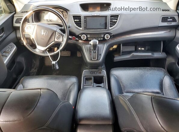 2HKRM3H78GH506087 2016 HONDA CR-V Gray Вид панелі приладів