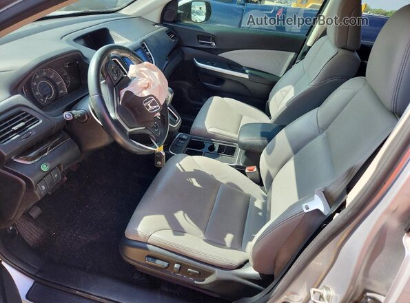 2HKRM3H78GH508826 2016 HONDA CR-V Silver Вид салону спереду