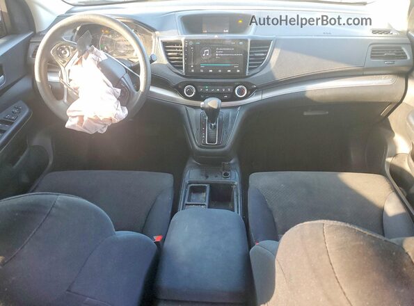 2HKRM4H30GH670291 2016 HONDA CR-V Black Dashboard view