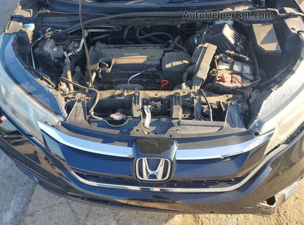 2HKRM4H30GH670291 2016 HONDA CR-V Black Rear interior view