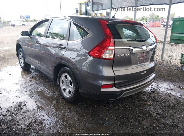 2HKRM4H32GH607502 2016 HONDA CR-V Gray უკანა მარცხენა