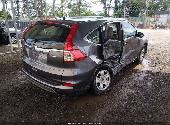 2HKRM4H32GH607502 2016 HONDA CR-V Gray უკანა მარჯვენა