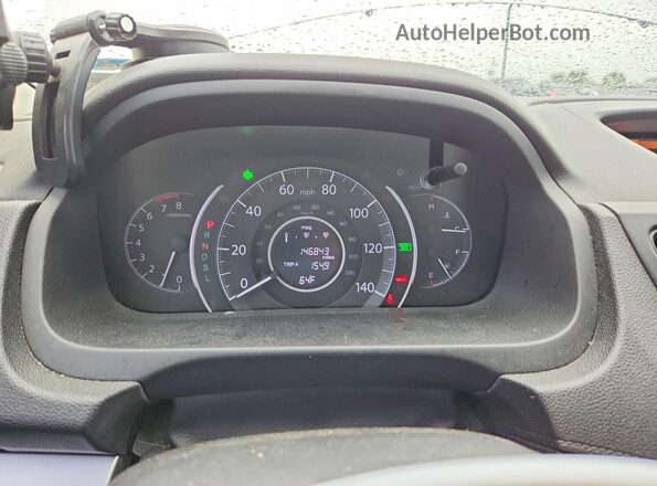 2HKRM4H32GH694138 2016 HONDA CR-V Silver Vista del cuadro de instrumentos
