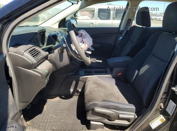 2HKRM4H33GH603250 2016 HONDA CR-V Black Front interior view
