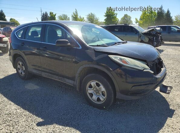 2HKRM4H33GH603250 2016 HONDA CR-V Black Front right