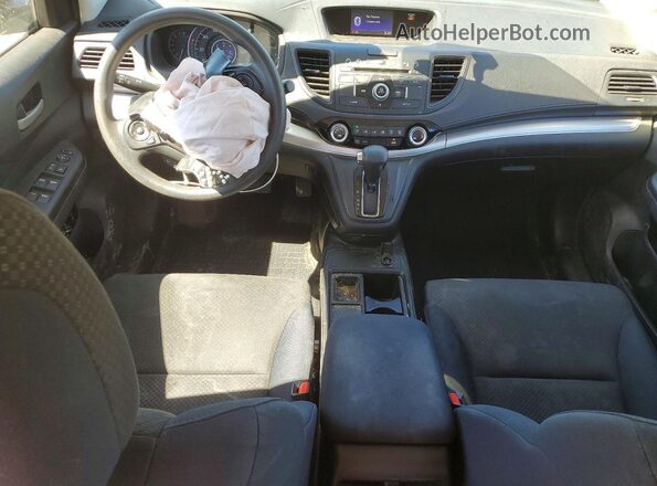 2HKRM4H33GH603250 2016 HONDA CR-V Black Dashboard view
