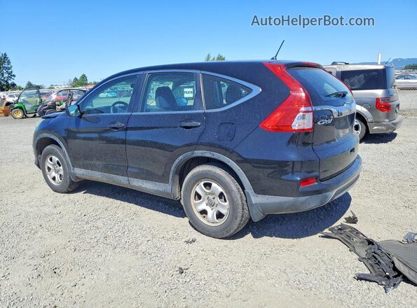 2HKRM4H33GH603250 2016 HONDA CR-V Black Rear left