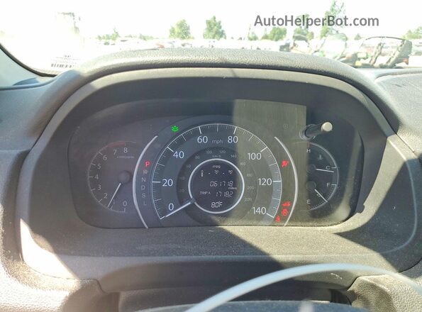 2HKRM4H33GH603250 2016 HONDA CR-V Black Instrument cluster view