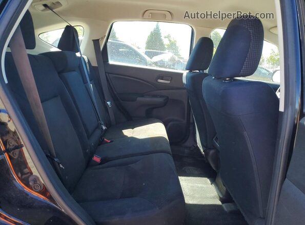 2HKRM4H33GH603250 2016 HONDA CR-V Black Rear interior view