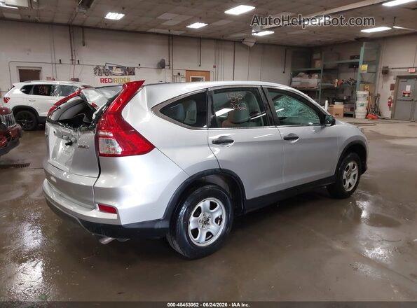 2HKRM4H34GH663828 2016 HONDA CR-V Silver Հետևի աջ