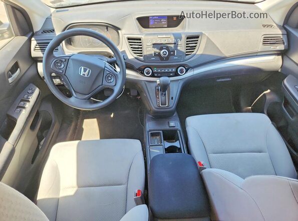 2HKRM4H36GH679979 2016 HONDA CR-V Серебряный Вид панели приборов
