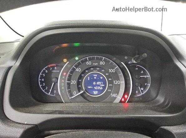 2HKRM4H37GH659871 2016 HONDA CR-V Silver 