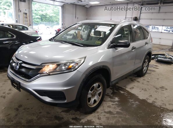 2HKRM4H38GH669325 2016 HONDA CR-V Silver Առջևի ձախ երեք քառորդ տեսարան