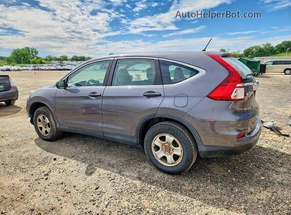 2HKRM4H38GH692250 2016 HONDA CR-V Gray Задня ліва чверть