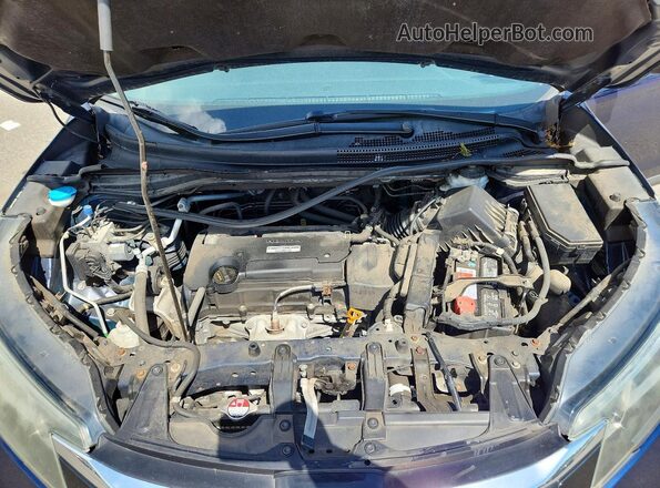 2HKRM4H40GH695782 2016 HONDA CR Blue Vista del compartimento del motor