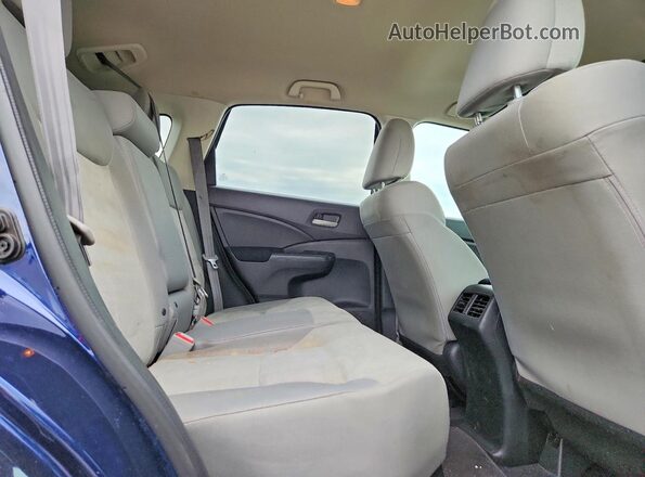 2HKRM4H40GH695782 2016 HONDA CR Blue Vista interior trasera