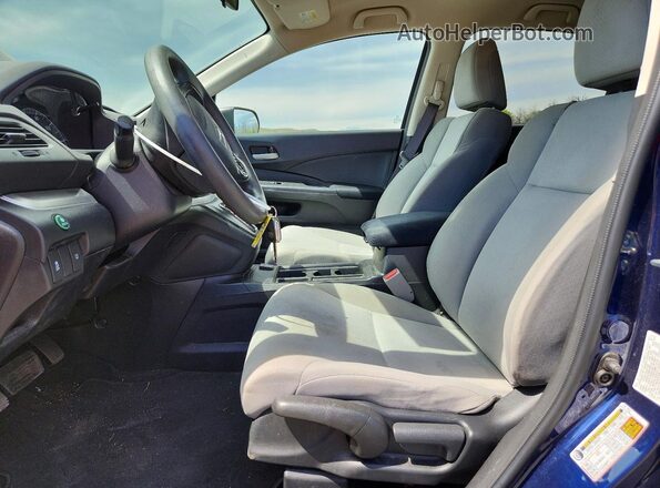 2HKRM4H40GH695782 2016 HONDA CR Blue Vista interior delantera