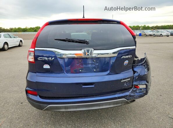 2HKRM4H40GH695782 2016 HONDA CR Blue Vista trasera