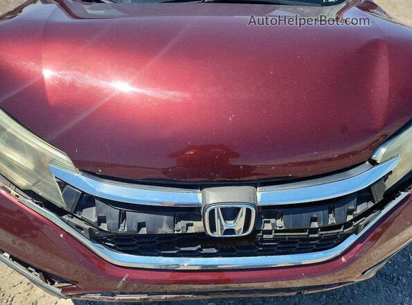 2HKRM4H44GH679357 2016 HONDA CR-V Burgundy Вид підкапотного простору
