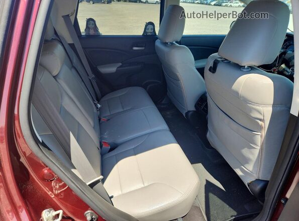 2HKRM4H44GH679357 2016 HONDA CR-V Burgundy Вид задньої частини салону