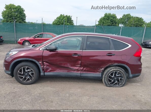 2HKRM4H46GH637384 2016 HONDA CR-V Burgundy Widok wnętrza 360 stopni