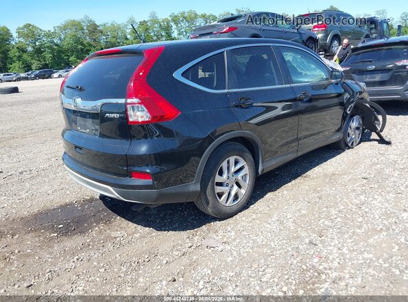 2HKRM4H50GH600100 2016 HONDA CR-V Black უკანა მარჯვენა