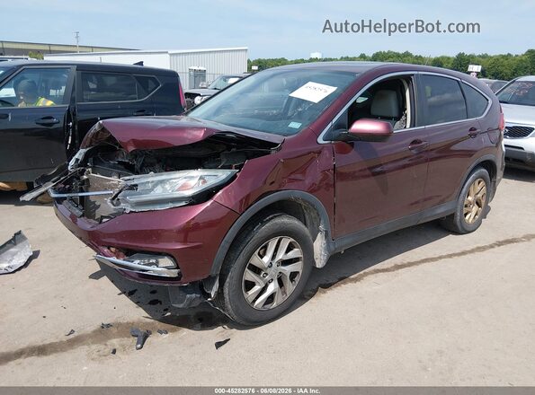 2HKRM4H50GH702805 2016 HONDA CR-V Burgundy Передня ліва чверть