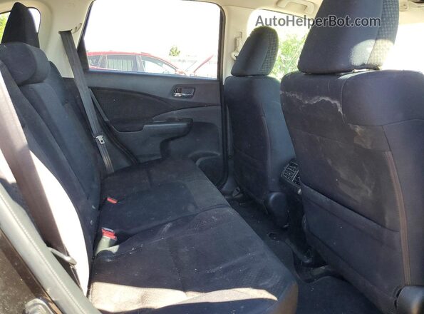 2HKRM4H51GH129221 2016 HONDA CR-V Черный Вид задней части салона