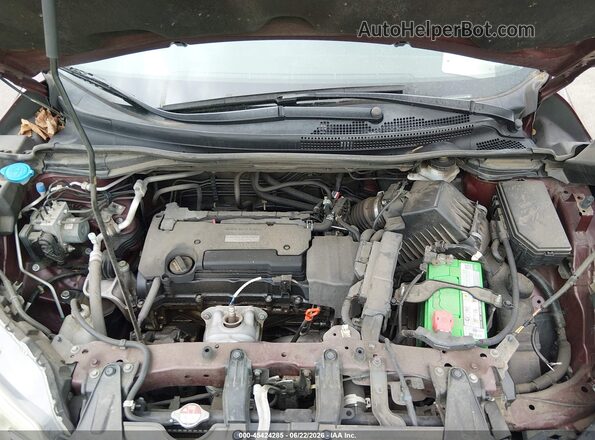 2HKRM4H53GH646584 2016 HONDA CR-V Maroon Rear view