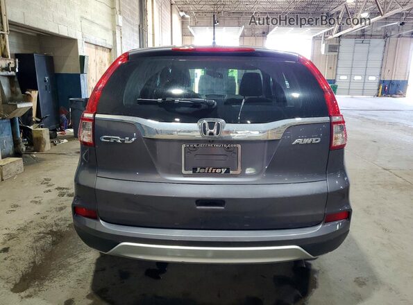 2HKRM4H55GH619306 2016 HONDA CR-V Gray Vista trasera