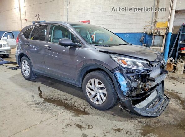 2HKRM4H55GH619306 2016 HONDA CR-V Gray Delantero derecho