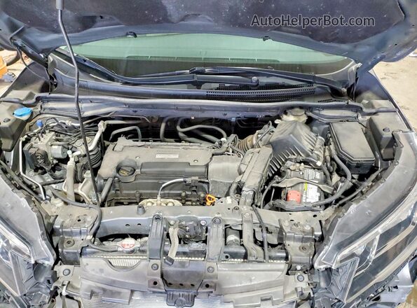 2HKRM4H55GH619306 2016 HONDA CR-V Gray Vista del compartimento del motor