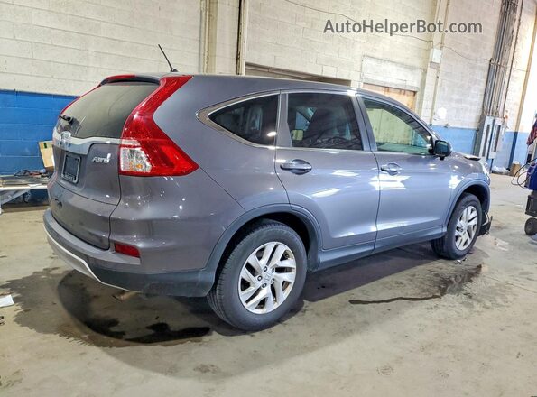 2HKRM4H55GH619306 2016 HONDA CR-V Gray Trasero derecho