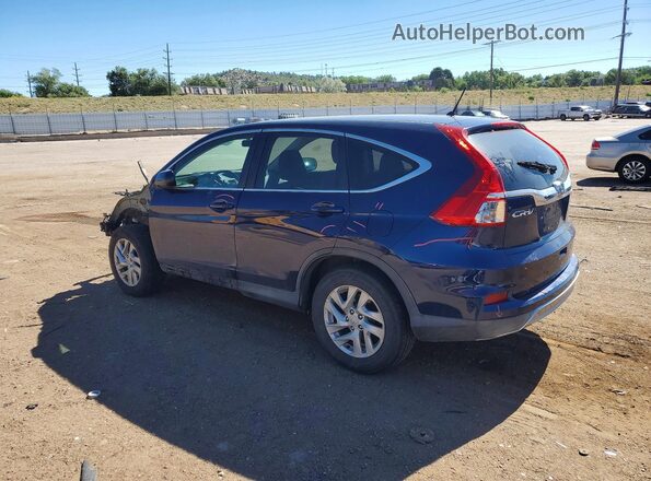 2HKRM4H55GH728672 2016 HONDA CR-V Blue Задня ліва чверть