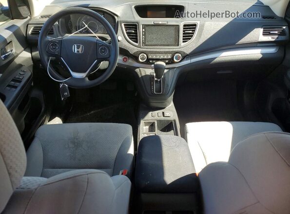 2HKRM4H55GH728672 2016 HONDA CR-V Blue Вид панелі приладів
