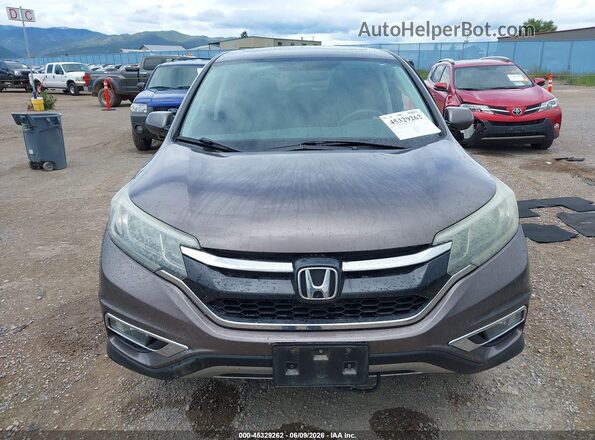 2HKRM4H58GH610048 2016 HONDA CR-V Gray Instrument cluster view