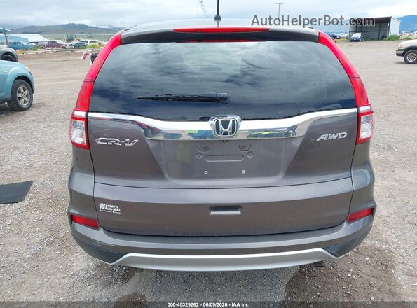 2HKRM4H58GH610048 2016 HONDA CR-V Gray 