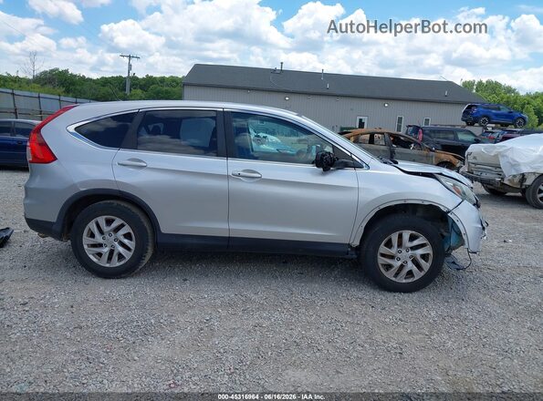 2HKRM4H58GH645401 2016 HONDA CR-V Серебряный Вид задней части салона