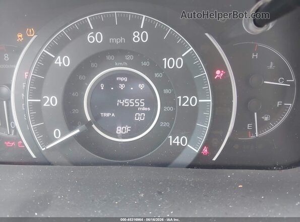 2HKRM4H58GH645401 2016 HONDA CR-V Серебряный Вид задних сидений
