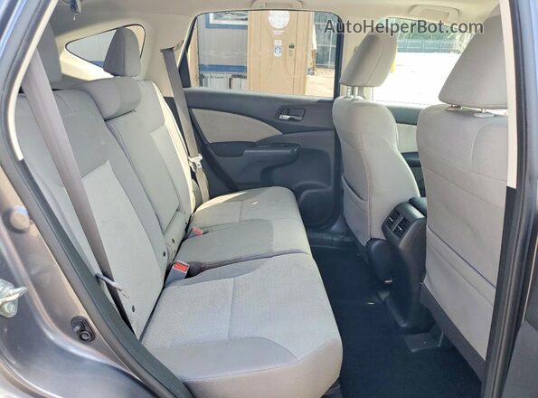 2HKRM4H59GH654107 2016 HONDA CR-V Charcoal უკანა სალონის ხედი