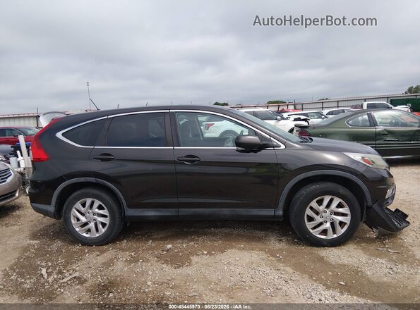 2HKRM4H59GH680786 2016 HONDA CR-V Black Widok wnętrza z tyłu