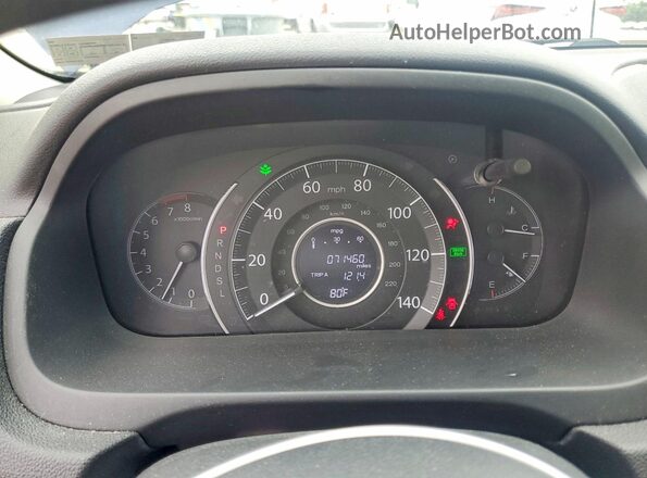 2HKRM4H5XGH668565 2016 HONDA CR-V Blue Vista del cuadro de instrumentos