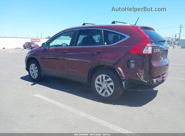 2HKRM4H71GH678161 2016 HONDA CR-V Red Հետևի ձախ