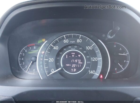2HKRM4H71GH678161 2016 HONDA CR-V Red Հետևի նստատեղերի տեսք