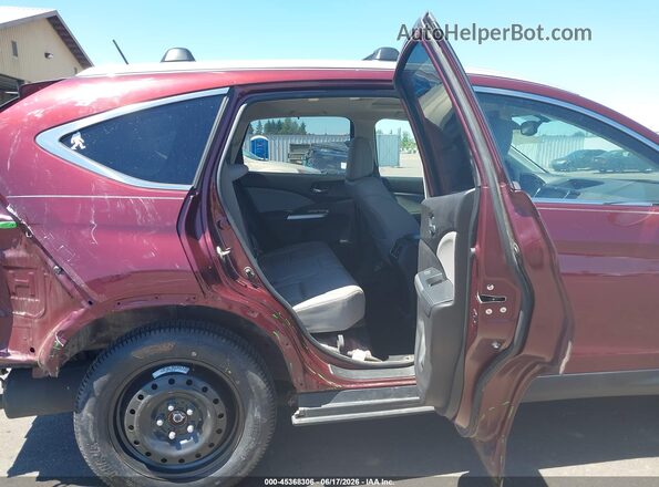 2HKRM4H71GH678161 2016 HONDA CR-V Red VIN կոդի պիտակի տեսք