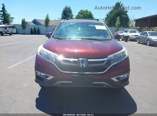 2HKRM4H71GH678161 2016 HONDA CR-V Red Սալոնի հետևի տեսք