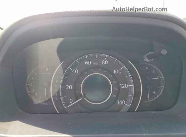 2HKRM4H71GH679603 2016 HONDA CR-V White Widok zestawu wskaźników