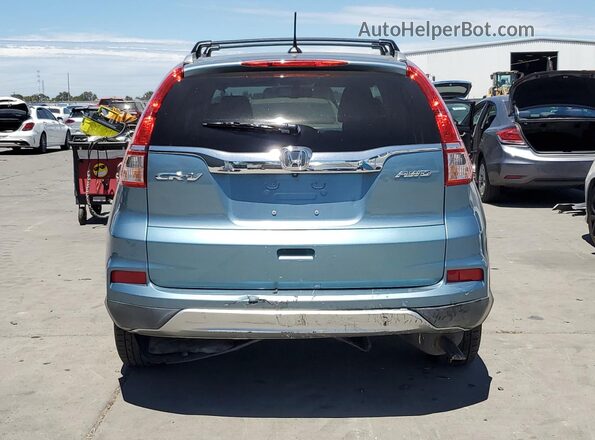 2HKRM4H75GH667633 2016 HONDA CR-V Blue Rear view