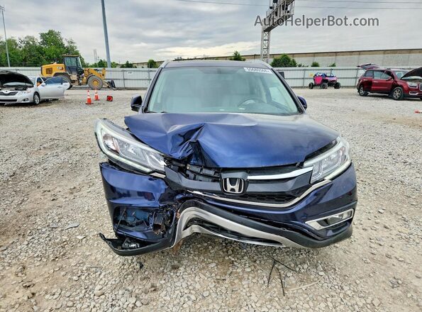 2HKRM4H75GH711940 2016 HONDA CR-V Blue Vista frontal